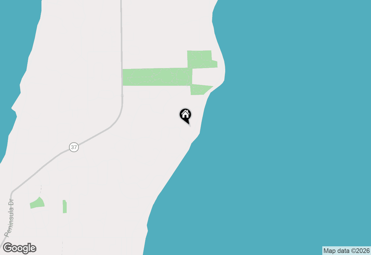 Map of 6436 Peregrin Court, Traverse City, MI 49686