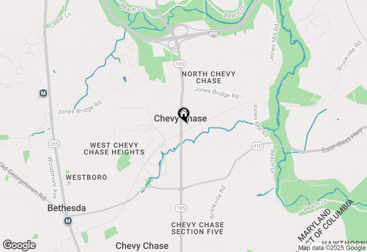 Map of 3820 Chaplin Place #1113/CLAUDE /VARIES, Chevy Chase, MD 20815