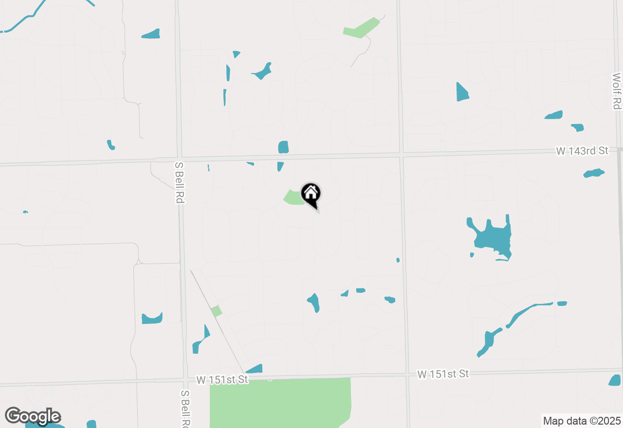 Map of 14506 Mallard Drive, Homer Glen, IL 60491