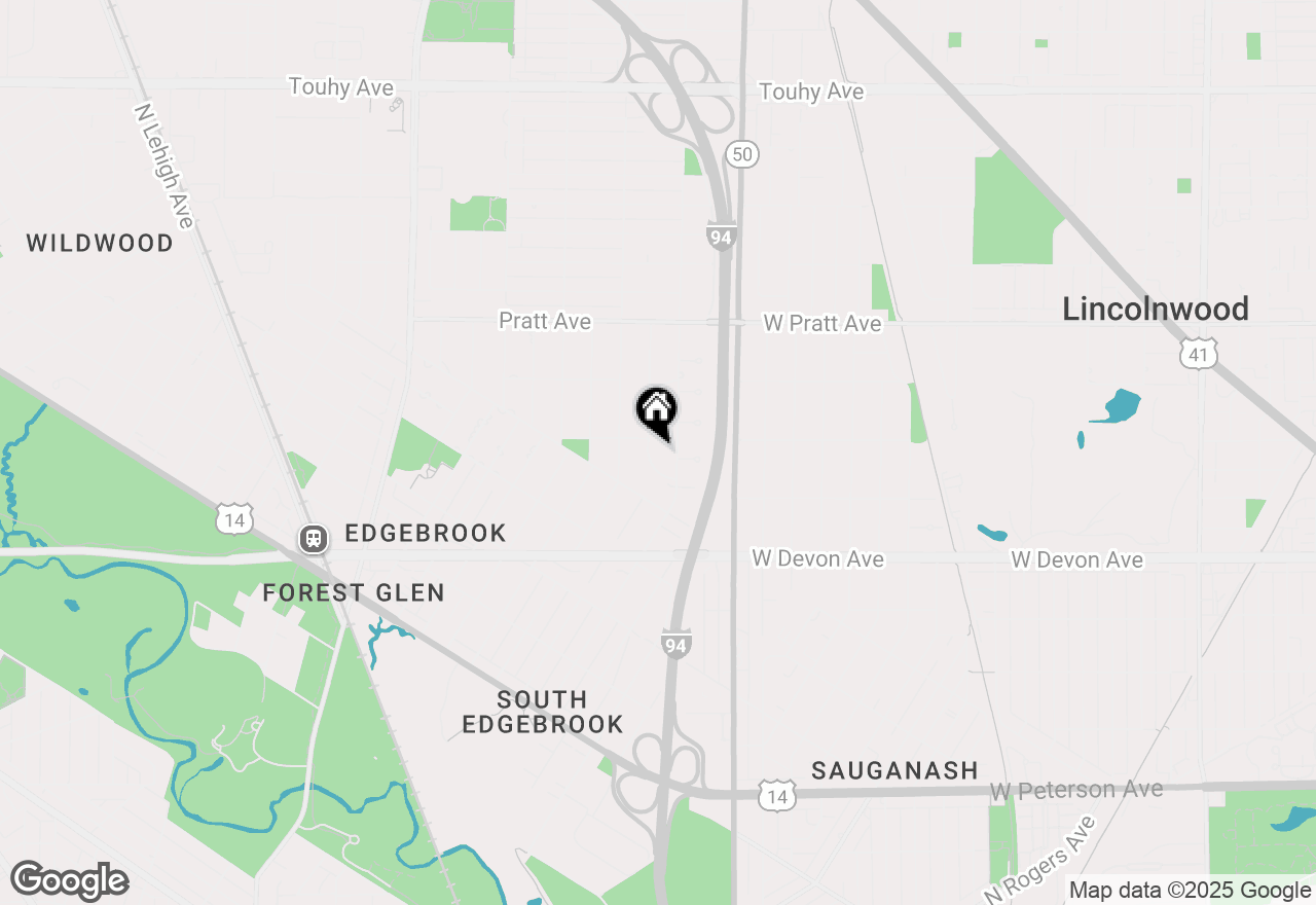 Map of 6535 N Tower Circle Drive, Lincolnwood, IL 60712