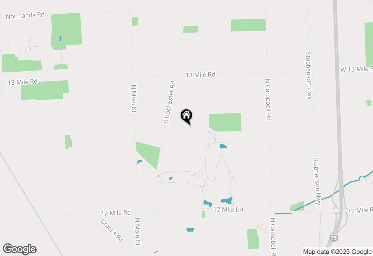 Map of 526 Girard Avenue, Royal Oak, MI 48073