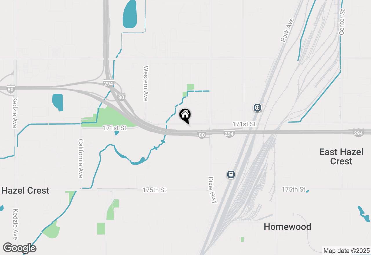 Map of 2149 171st Street, Hazel Crest, IL 60429