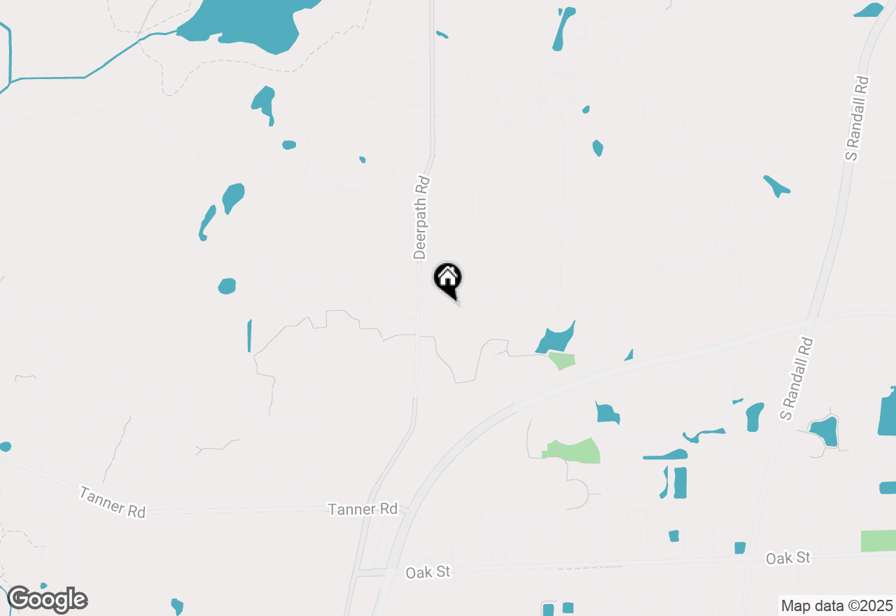 Map of 868 Fair Meadow Court, North Aurora, IL 60542