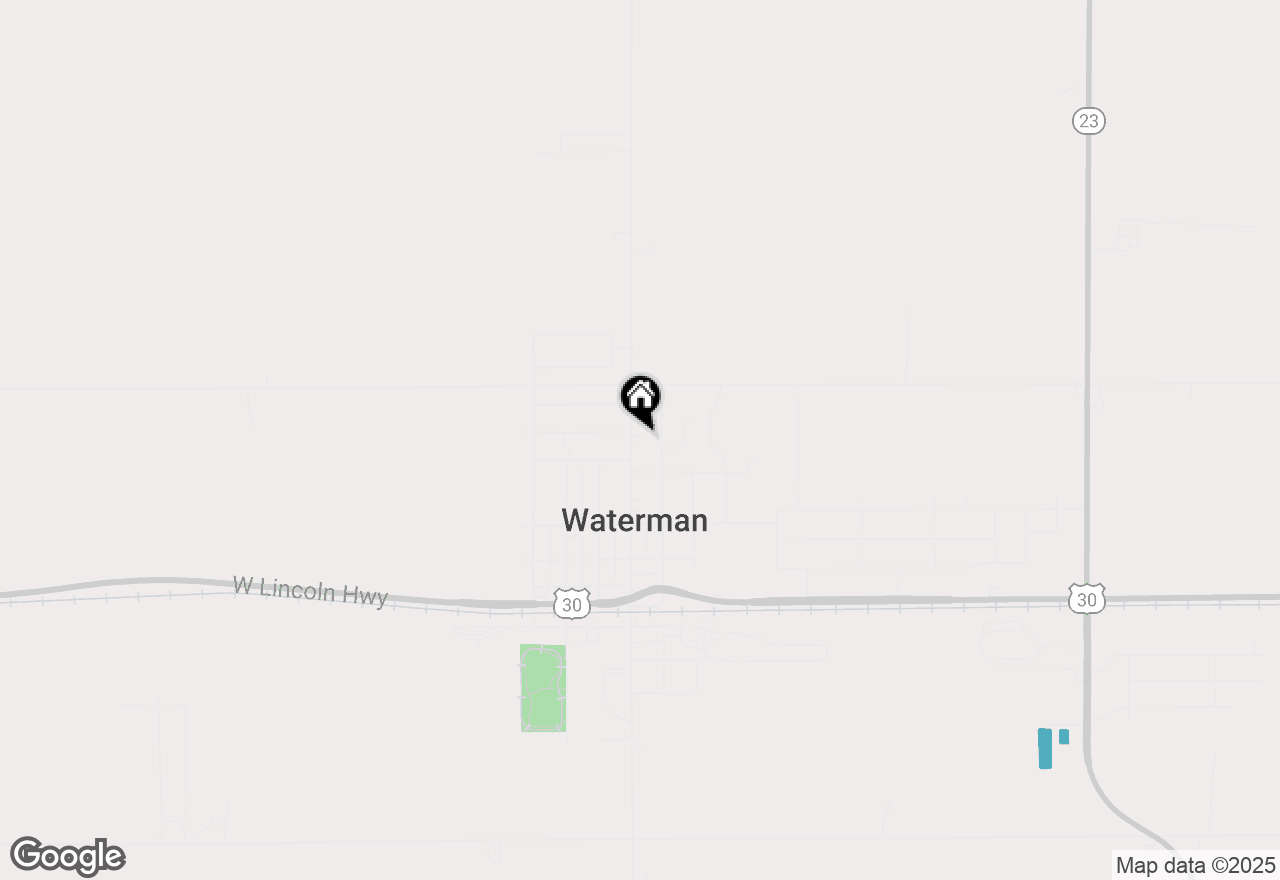 Map of 440 N Elm Street, Waterman, IL 60556