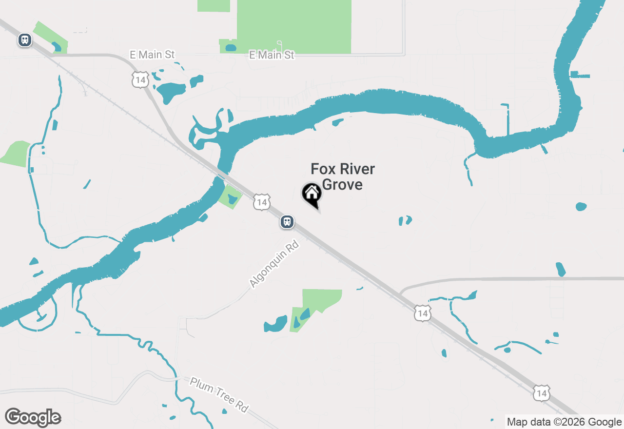 Map of 404 Lucille Avenue, Fox River Grove, IL 60021
