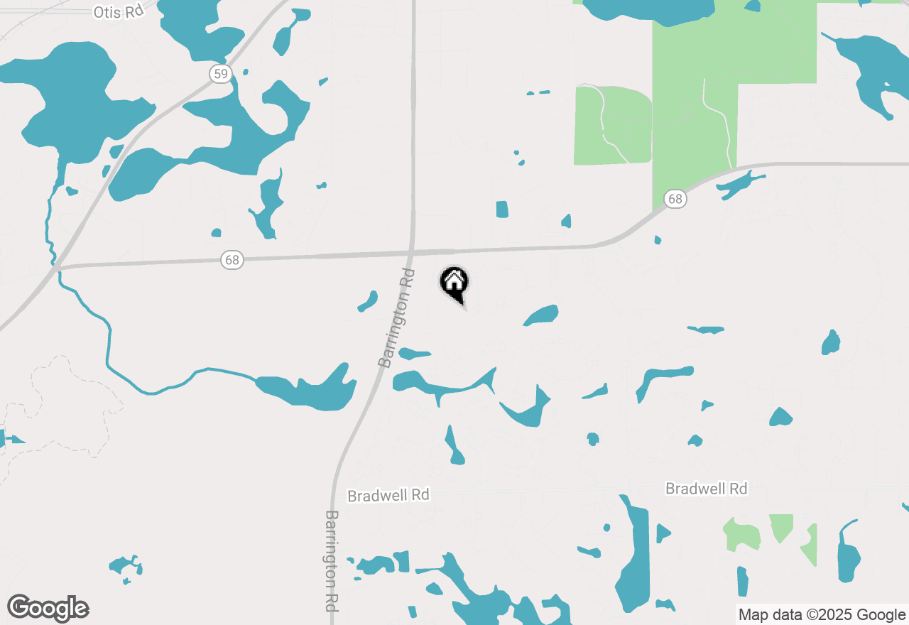 Map of 805 Stone Canyon Circle, Inverness, IL 60010