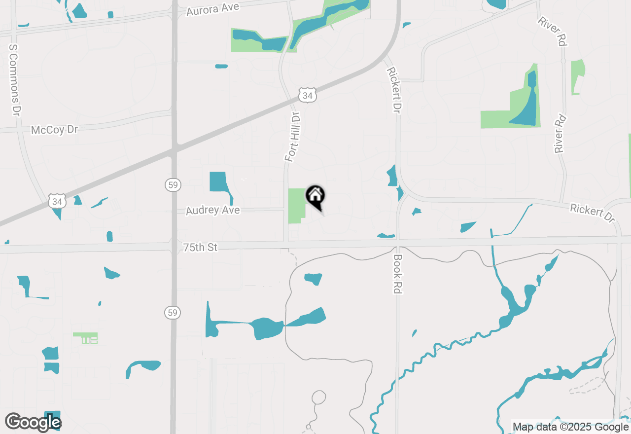 Map of 1008 Lakewood Circle, Naperville, IL 60540