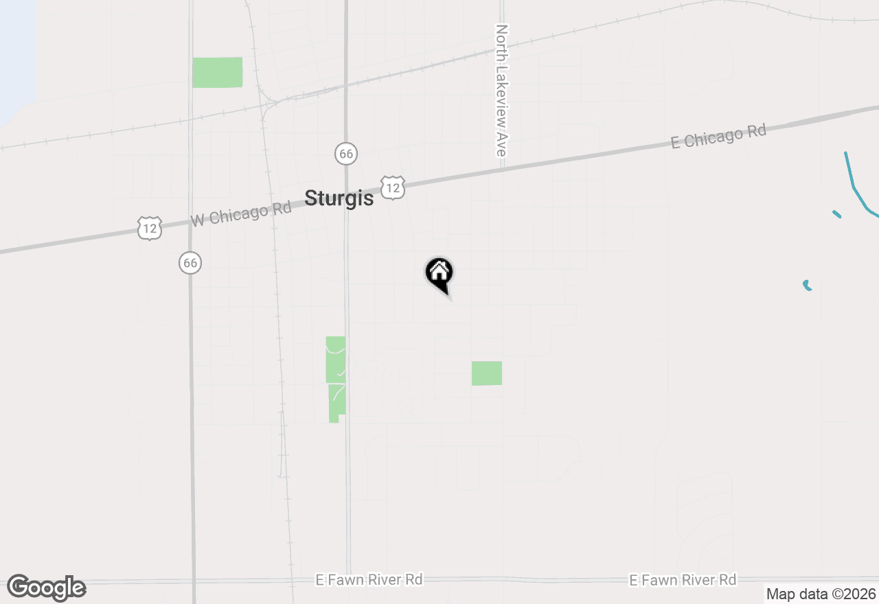 Map of 500 Myrtle Avenue, Sturgis, MI 49091