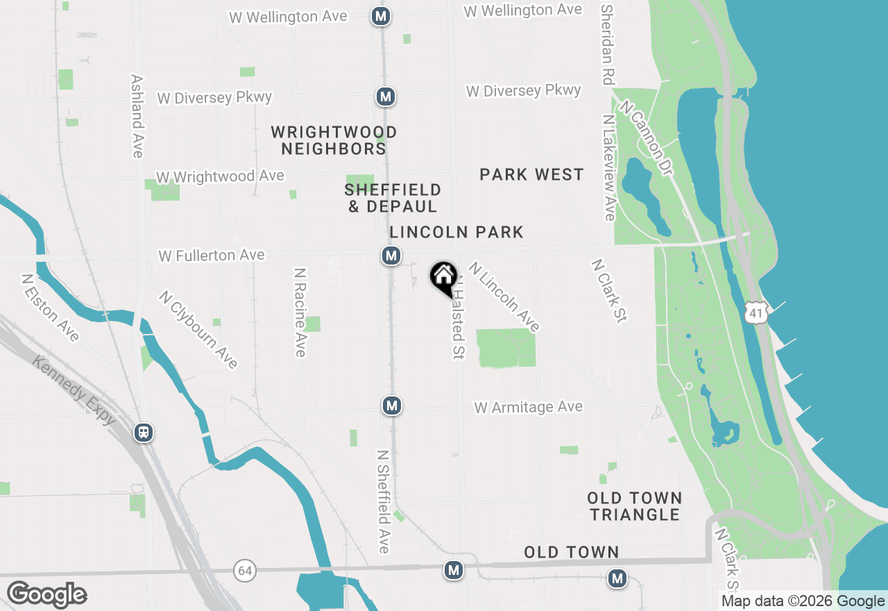 Map of 2237 N Dayton Avenue, Chicago, IL 60614