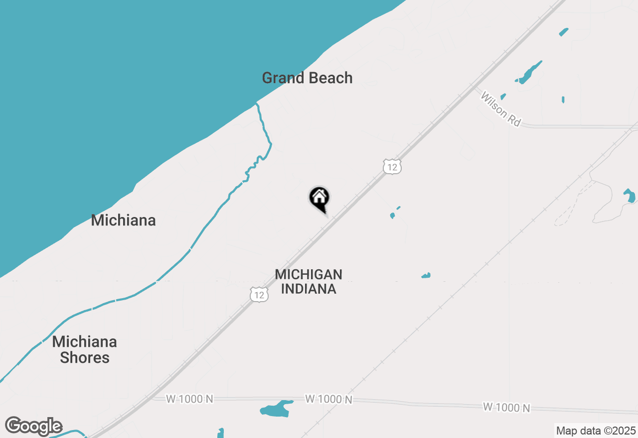 Map of 45321 Fairway Drive, New Buffalo, MI 49117