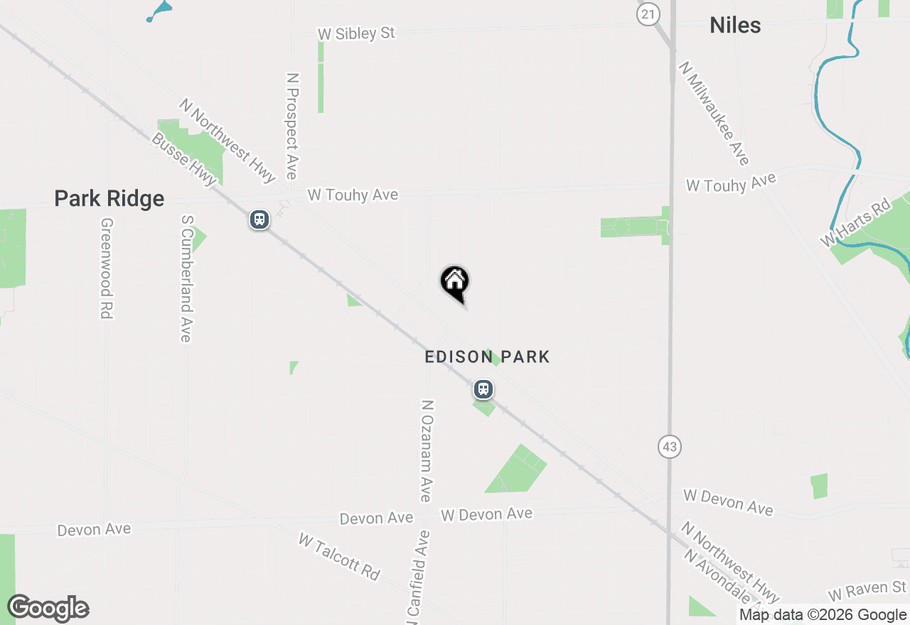 Map of 6922 N Owen Avenue, Chicago, IL 60631