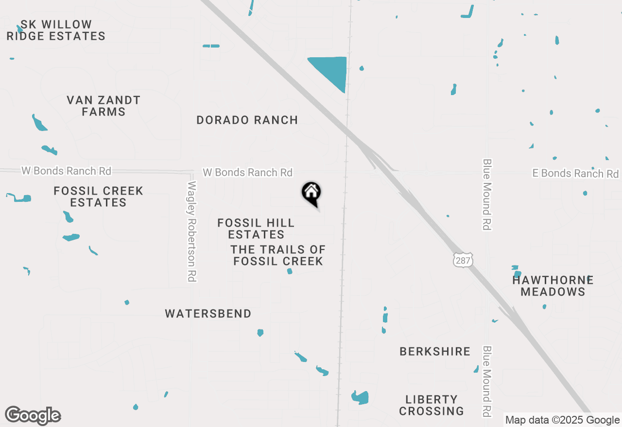 Map of 324 Lead Creek Drive, Fort Worth, TX 76131