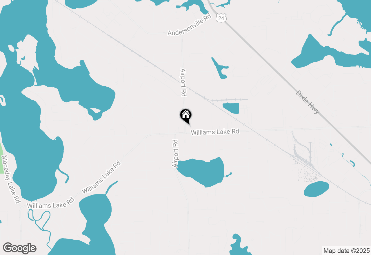 Map of 3470 Airport Road, Waterford, MI 48329