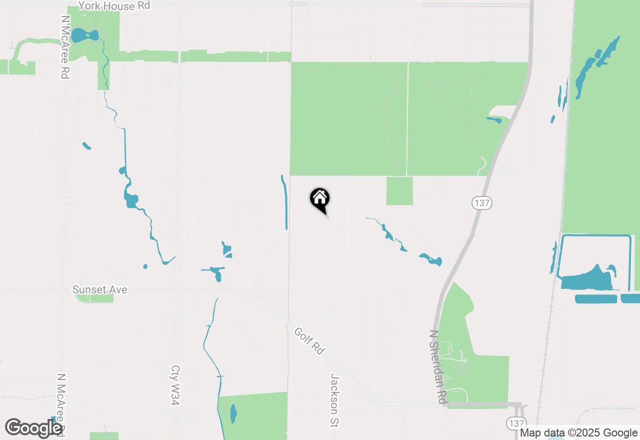 Map of 2416 Walnut Street, Waukegan, IL 60087