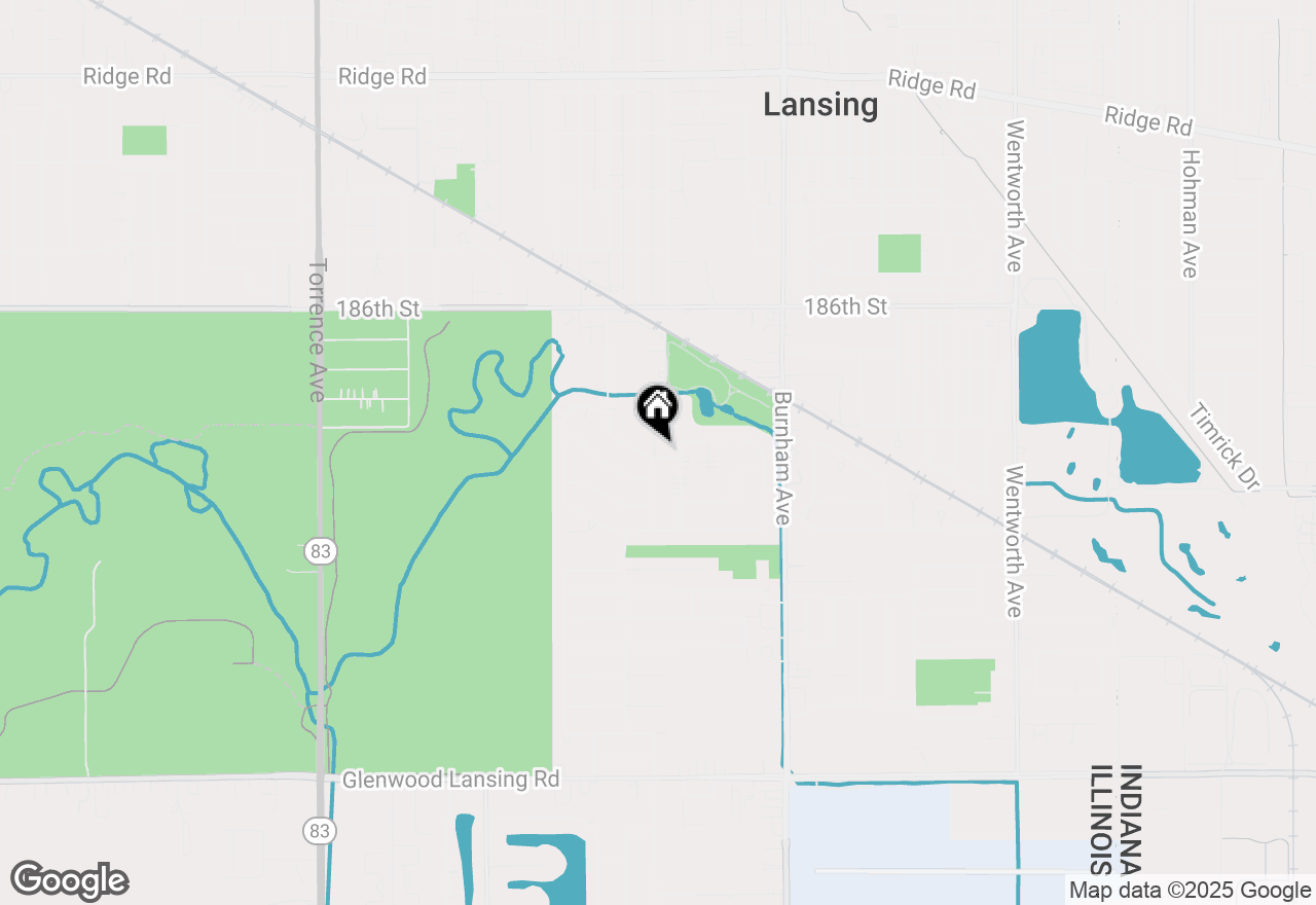 Map of 2950 188th Place, Lansing, IL 60438