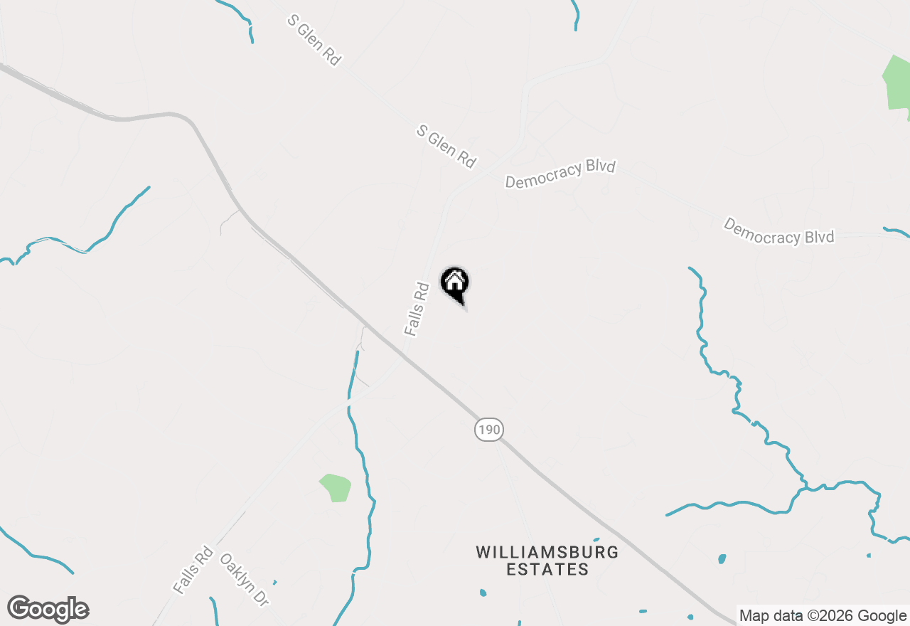Map of 10021 Counselman Road, Potomac, MD 20854