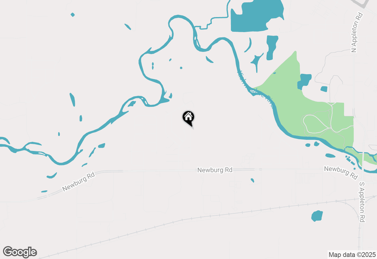 Map of 409 E Wood Lane, Belvidere, IL 61008