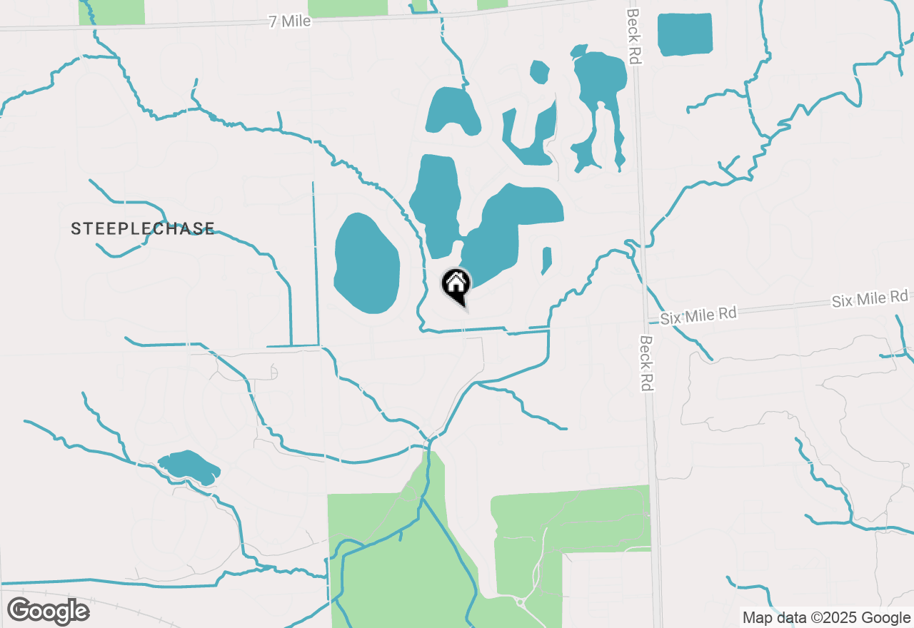 Map of 48252 Binghampton, Northville, MI 48168