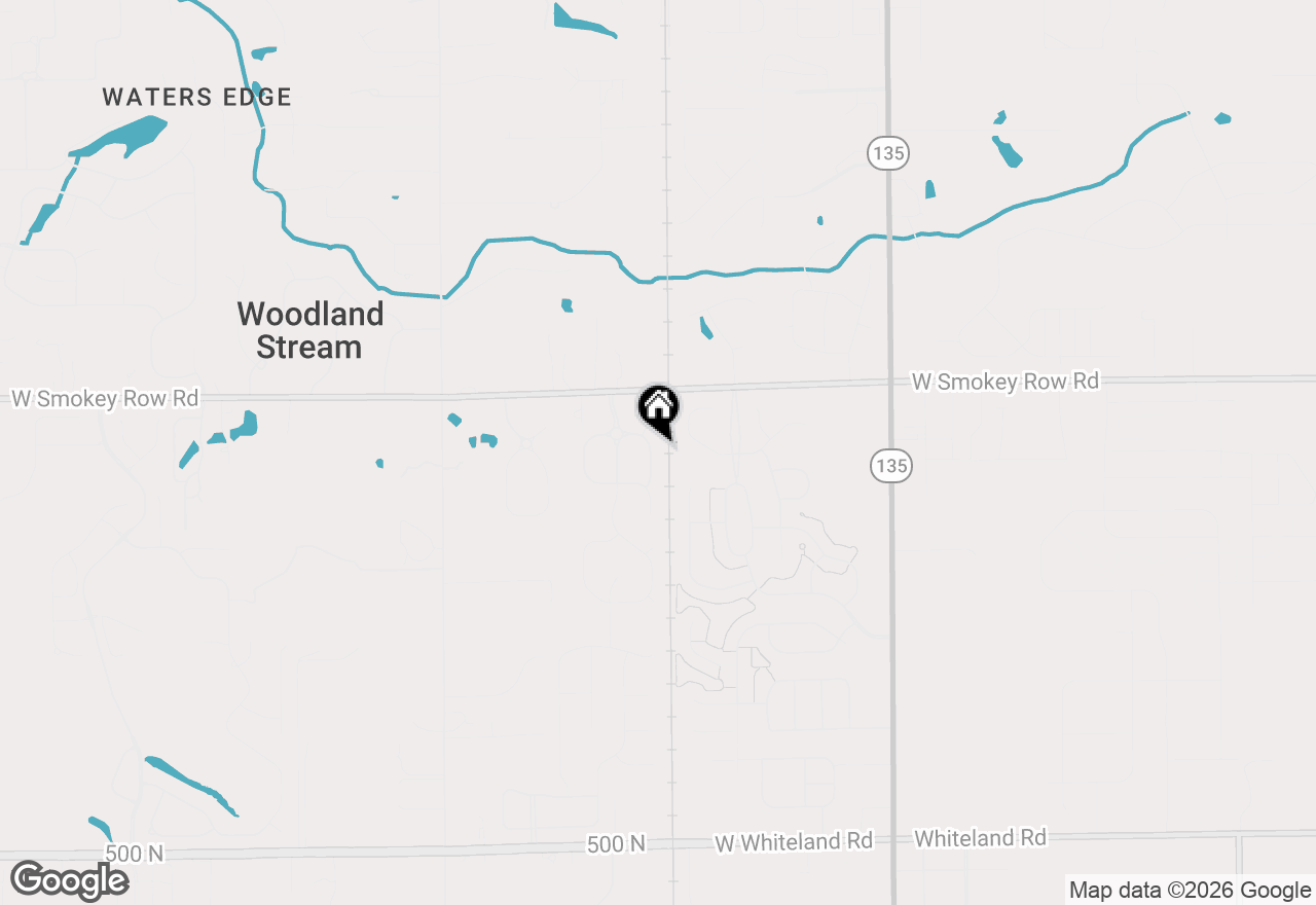 Map of 5913 Chartwell Drive, Bargersville, IN 46106