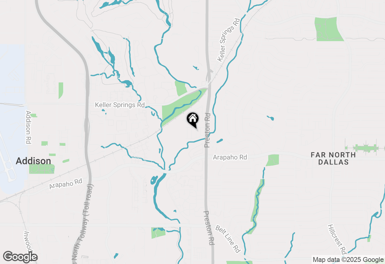 Map of 15909 Archwood Lane #1026, Dallas, TX 75248