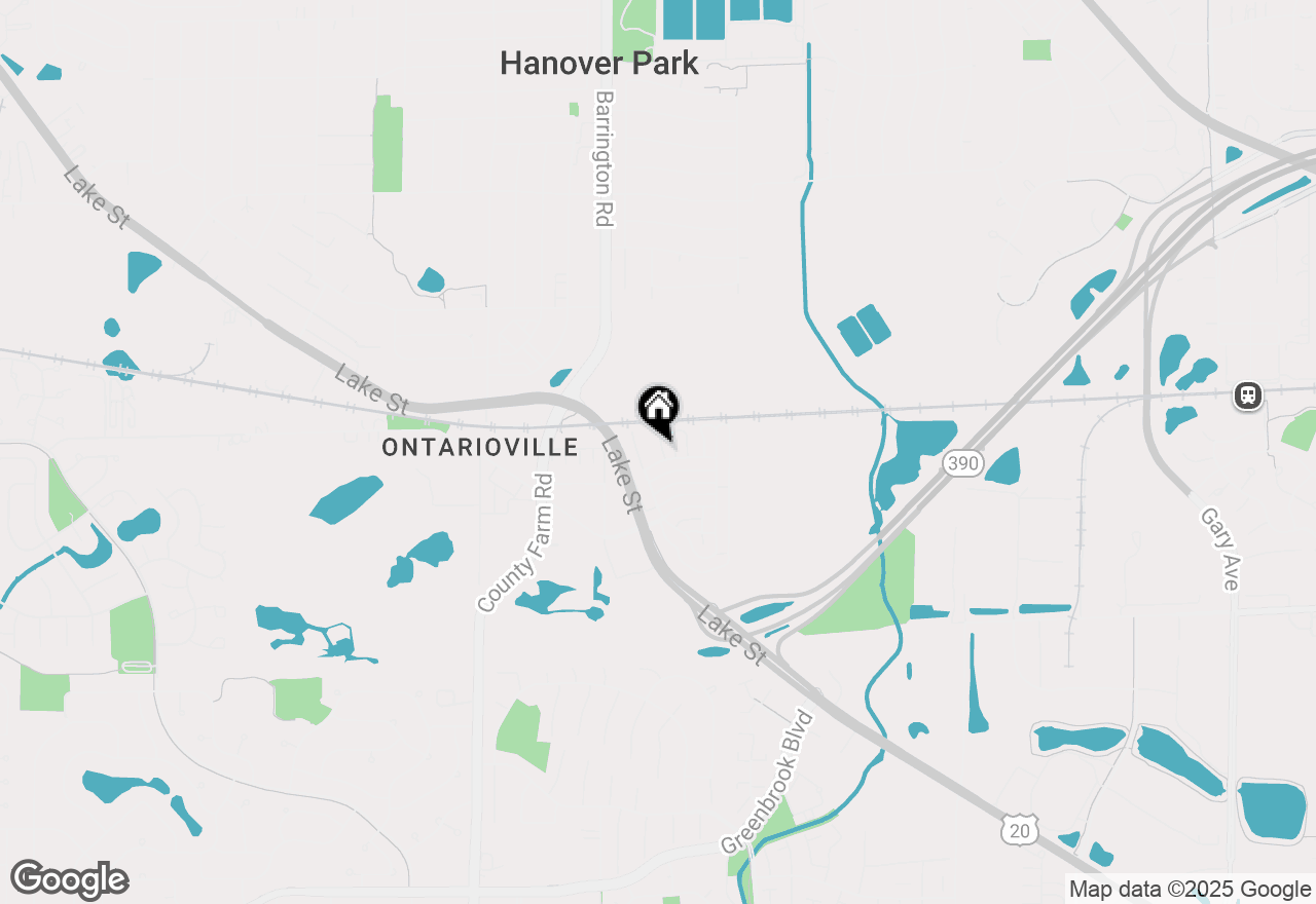 Map of 6262 Nugget Circle, Hanover Park, IL 60133