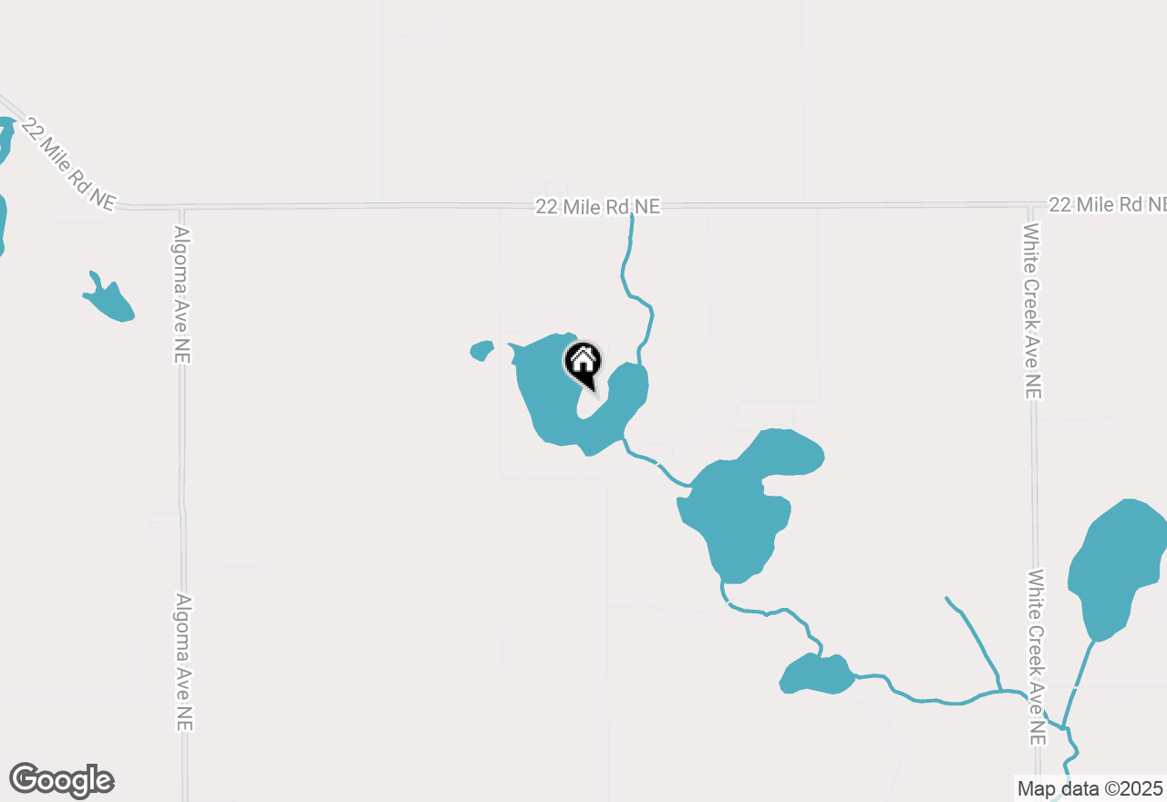 Map of 3272 Rau Drive Ne, Sand Lake, MI 49343