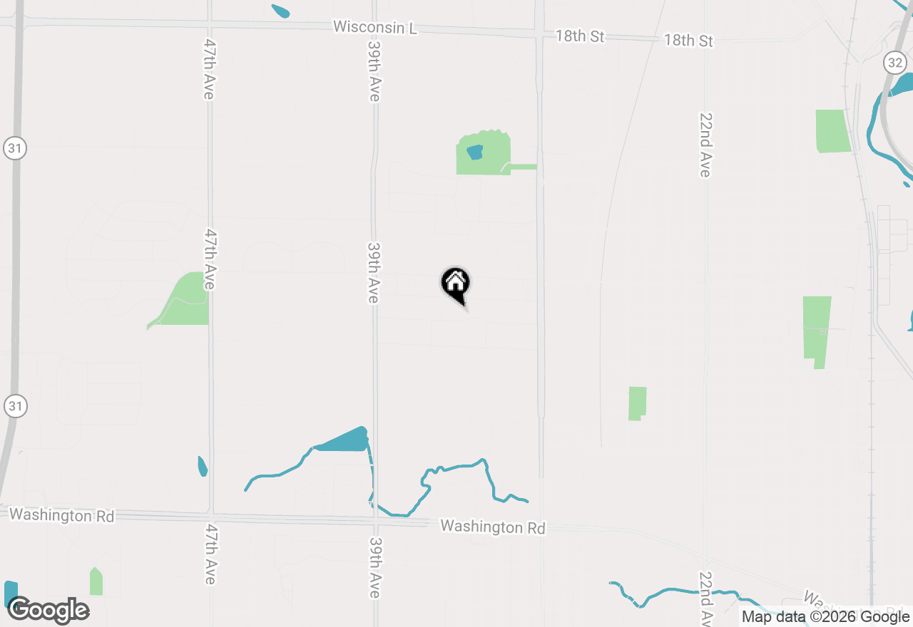Map of 3420 29th St, Kenosha, WI 53144