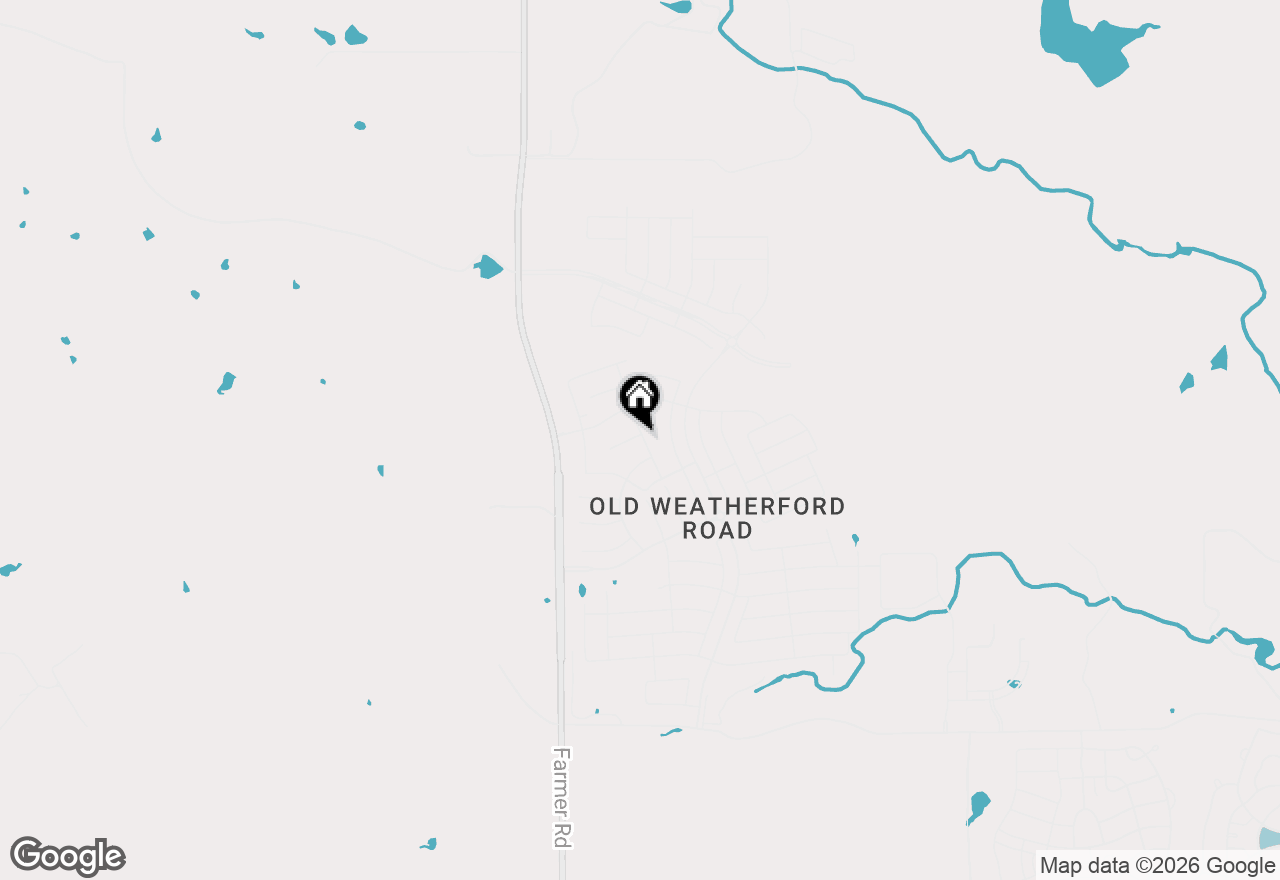 Map of 233 Cross Fox Lane, Aledo, TX 76008