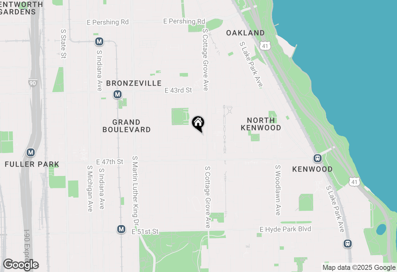 Map of 4539 S Evans Avenue, Chicago, IL 60653