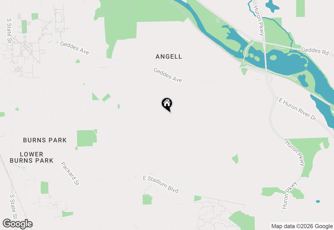 Map of 2105 Londonderry Road, Ann Arbor, MI 48104