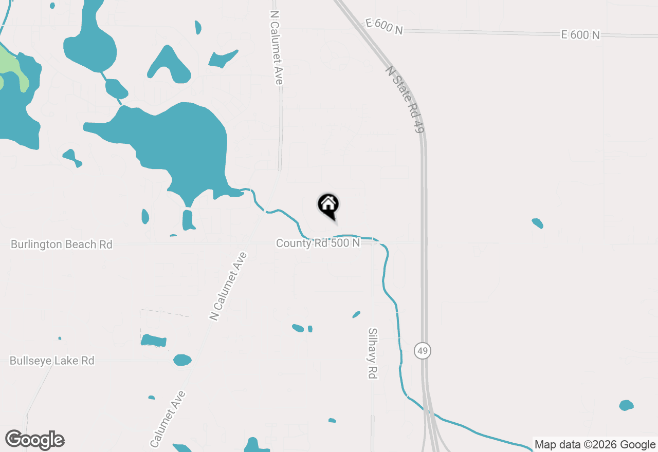 Map of 2411 Nottingham Drive, Valparaiso, IN 46383