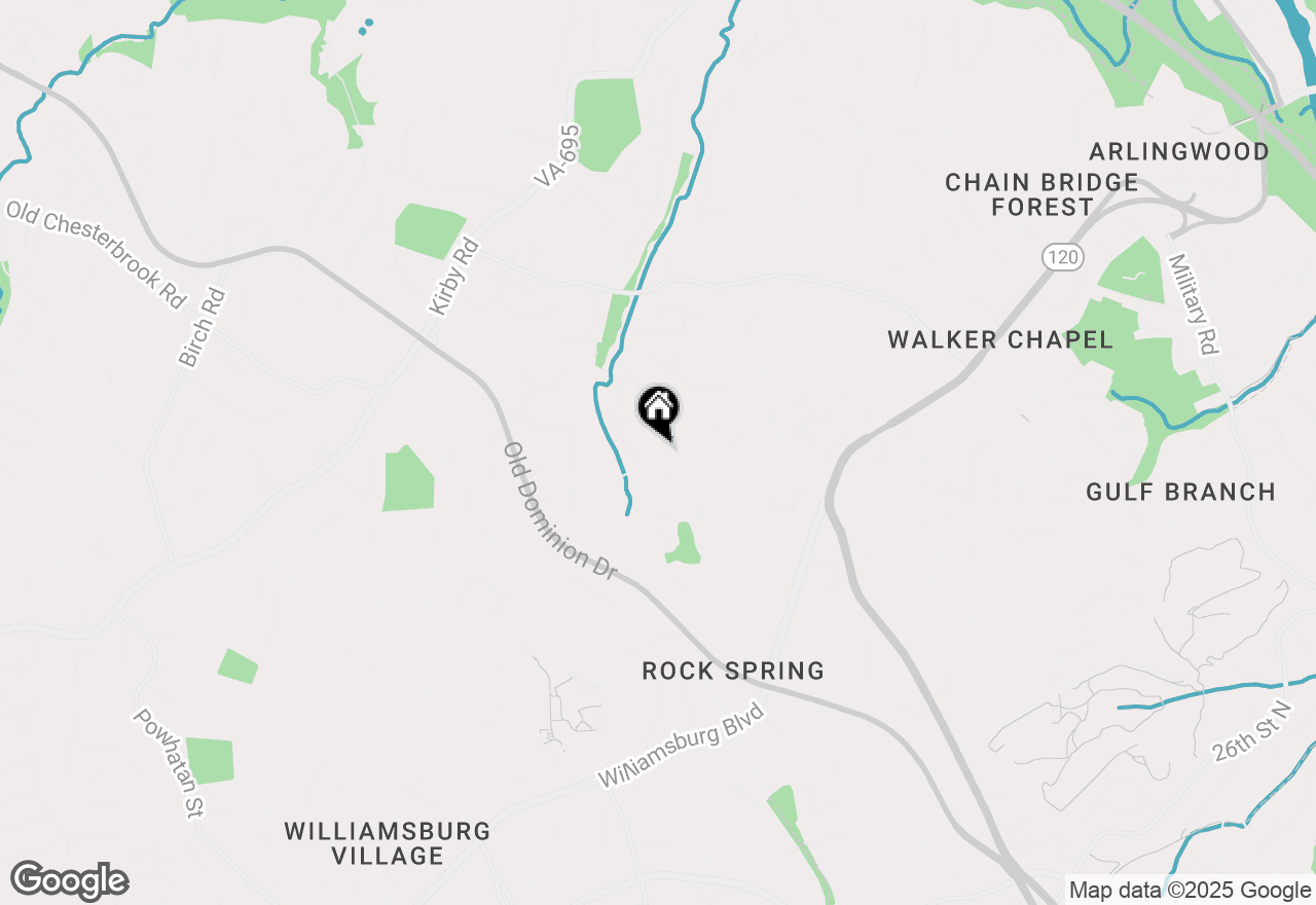 Map of 1806 Dumbarton Street, Mclean, VA 22101