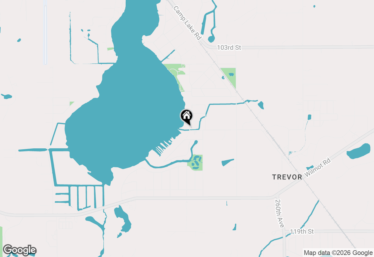 Map of 10926 269th Ave, Trevor, WI 53179