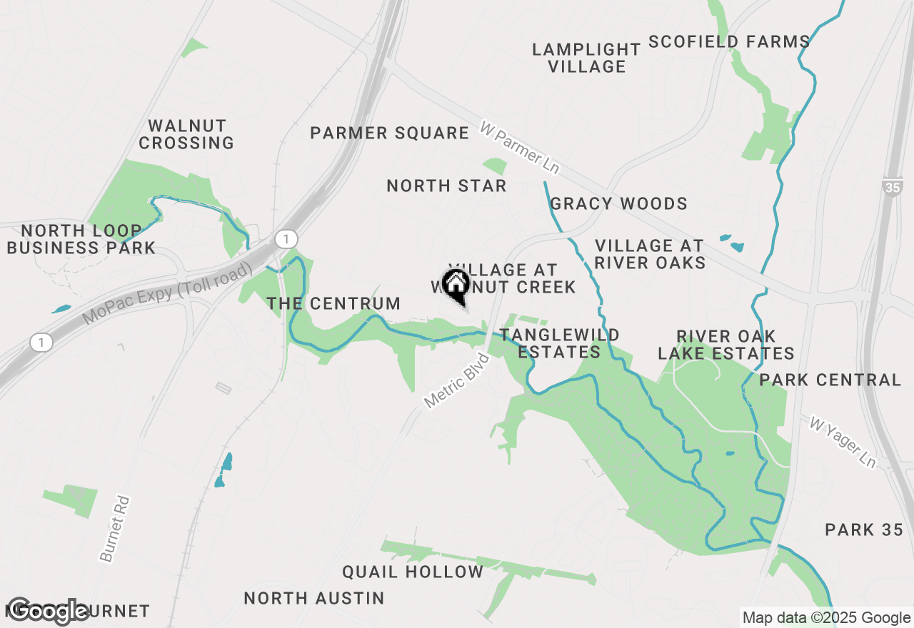 Map of 12166 Metric Blvd #153, Austin, TX 78758