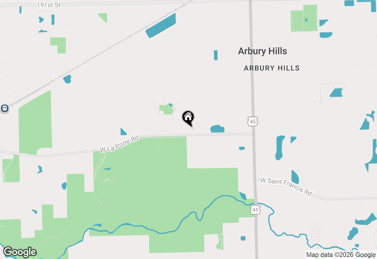 Map of 9957 N Cambridge Court #D, Mokena, IL 60448