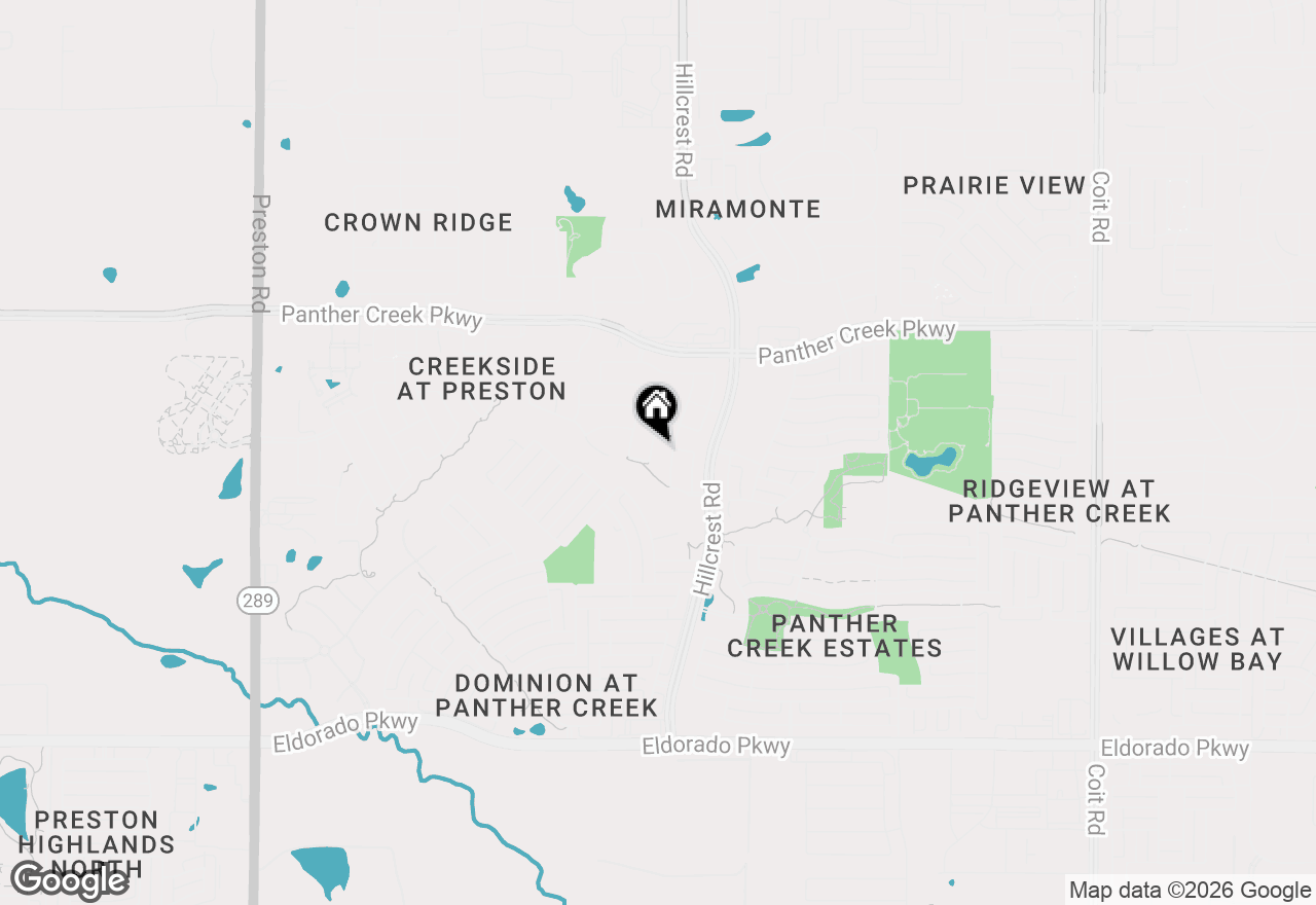 Map of 12970 Ambrose Drive, Frisco, TX 75035