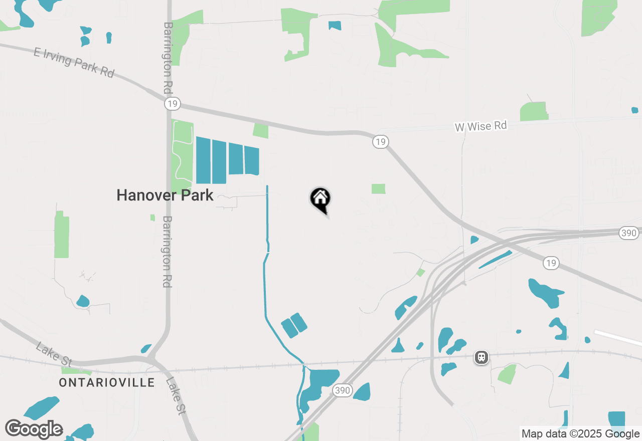 Map of 6915 Hawthorne Lane, Hanover Park, IL 60133