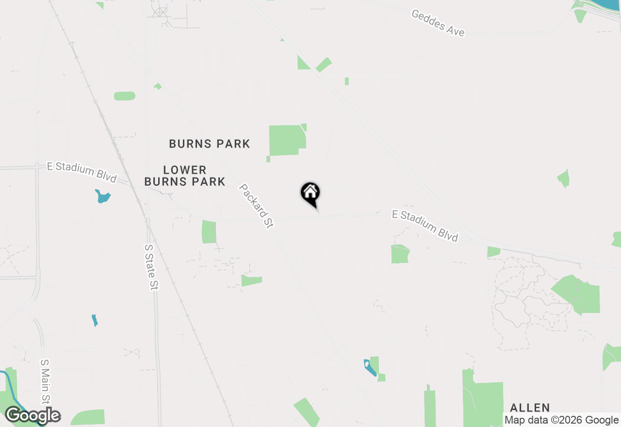 Map of 1615 E Stadium Boulevard, Ann Arbor, MI 48104