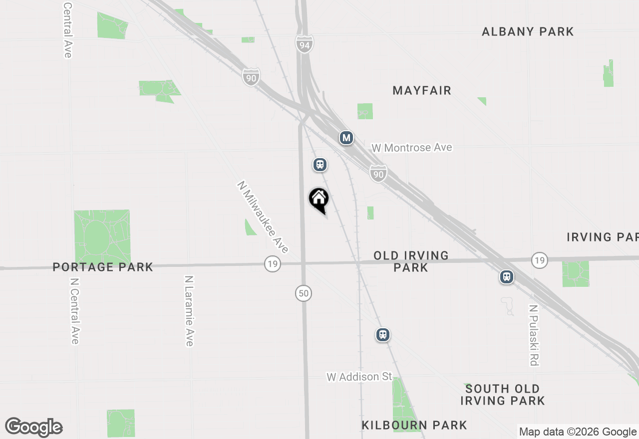 Map of 4705 W Berteau Avenue, Chicago, IL 60641