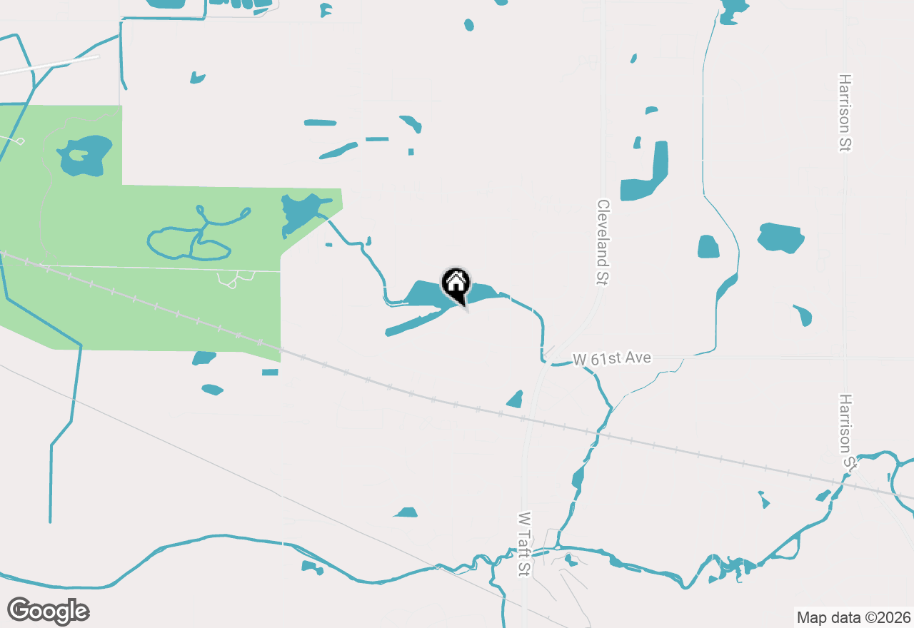 Map of 2600 W 59th Place, Merrillville, IN 46410