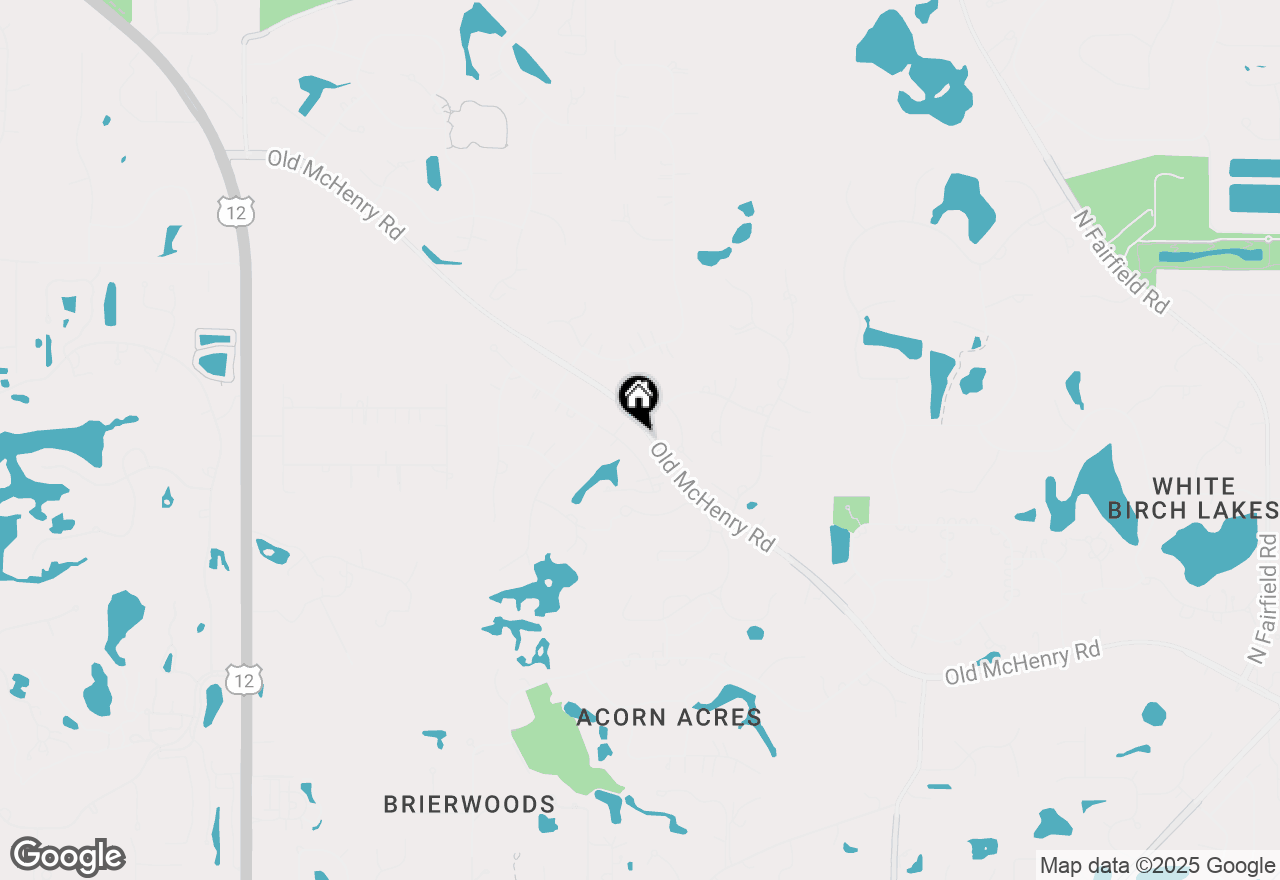 Map of 175 Sycamore Drive, Hawthorn Woods, IL 60047