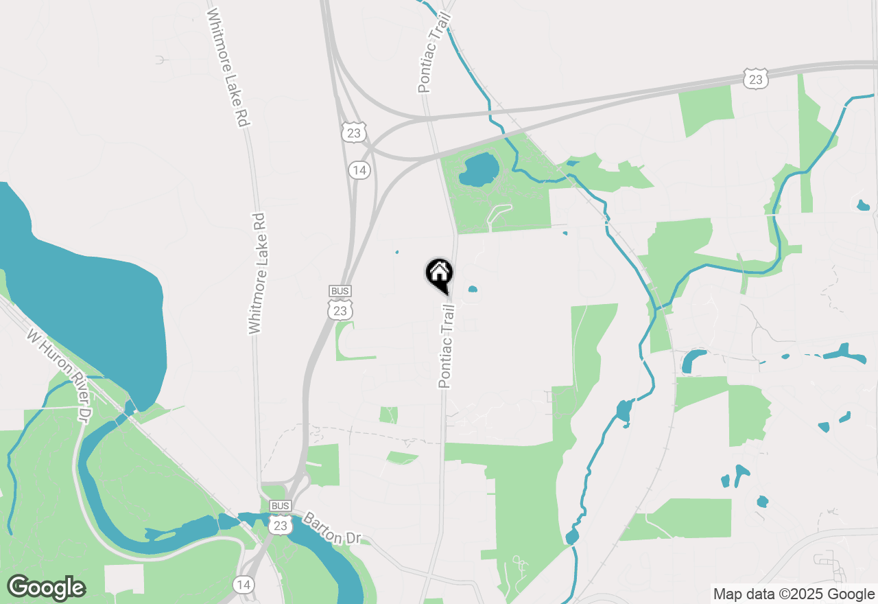 Map of 2992 Montana Way, Ann Arbor, MI 48105