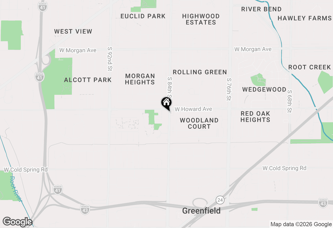 Map of 3935 S 84th St #4, Greenfield, WI 53228