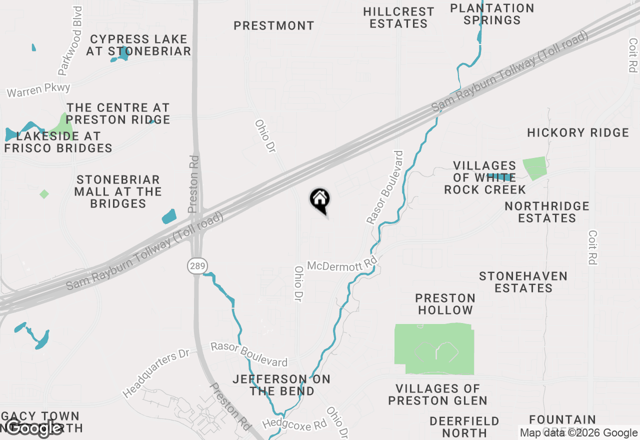 Map of 4691 Edith Street, Plano, TX 75024