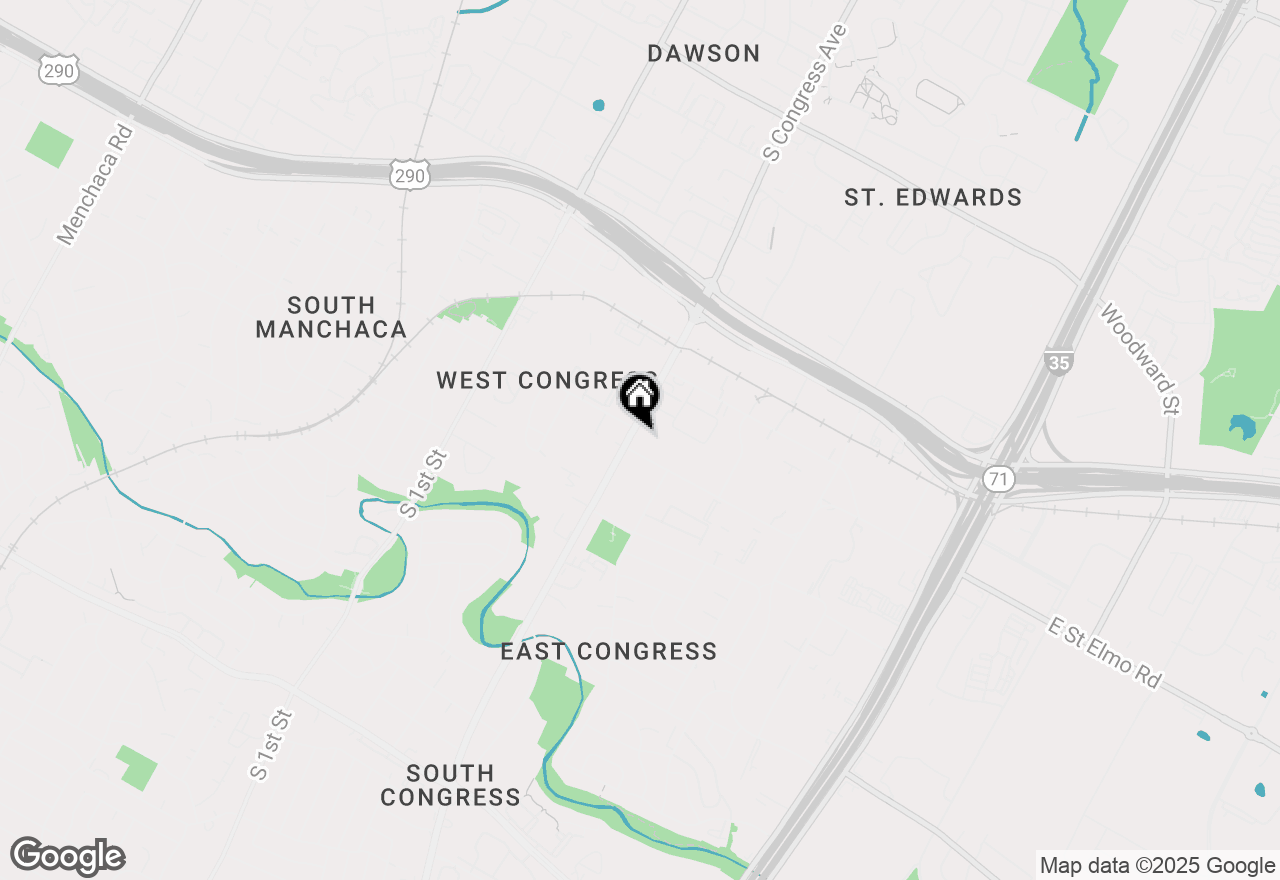 Map of 4361 S Congress Ave #529, Austin, TX 78745