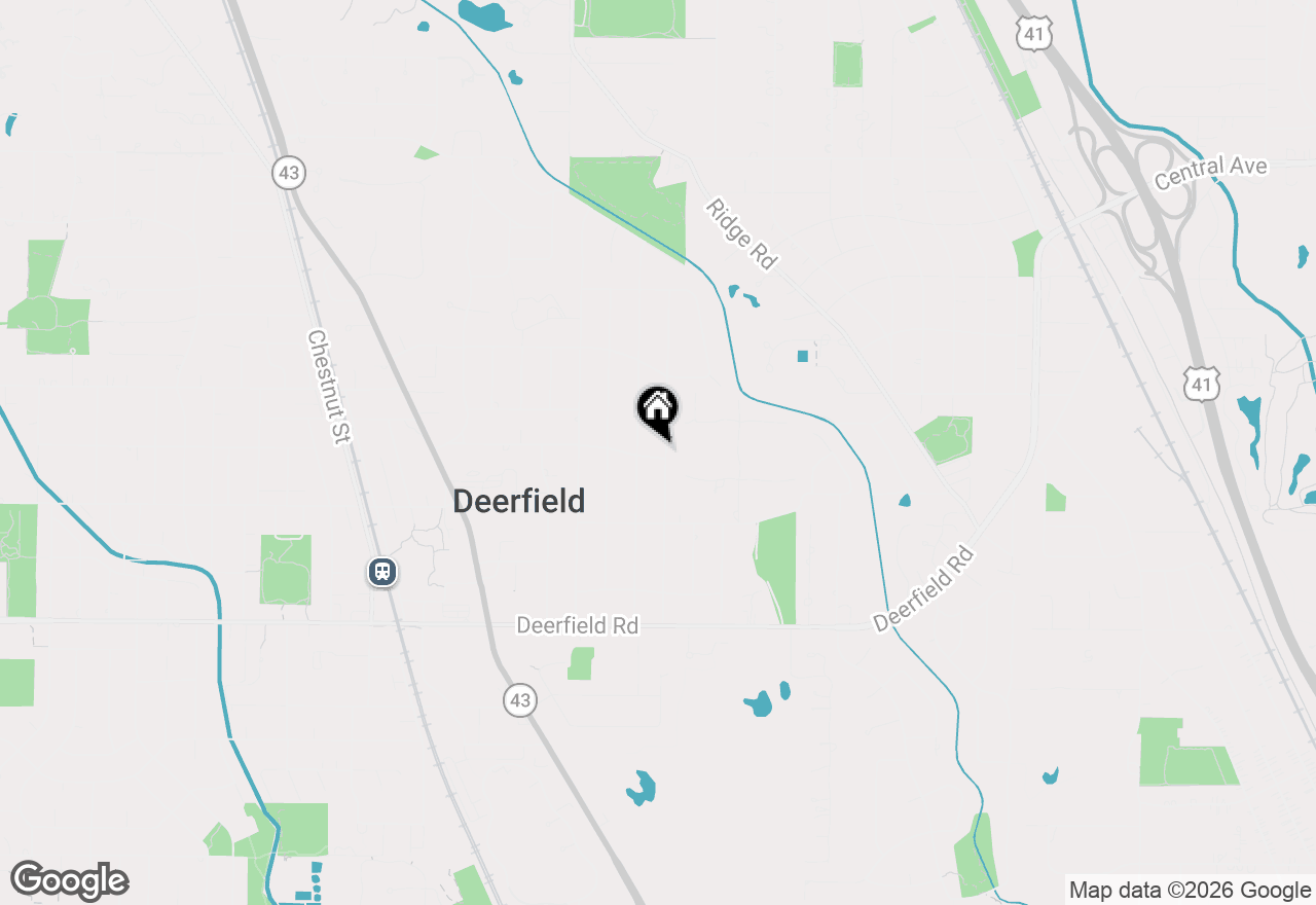Map of 1100 Oxford Road, Deerfield, IL 60015