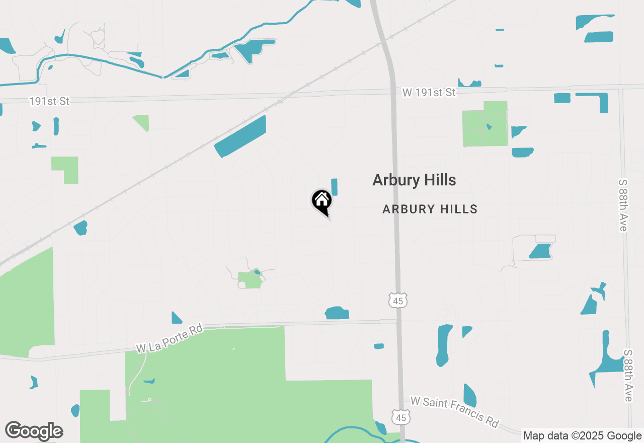 Map of 9820 Giles Drive, Mokena, IL 60448