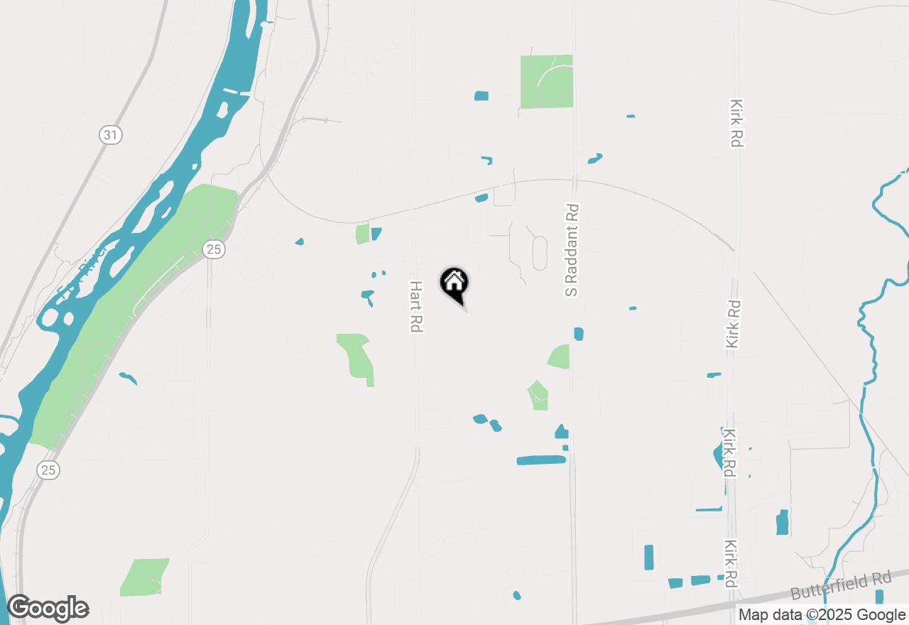 Map of 1641 Barkei Drive, Batavia, IL 60510