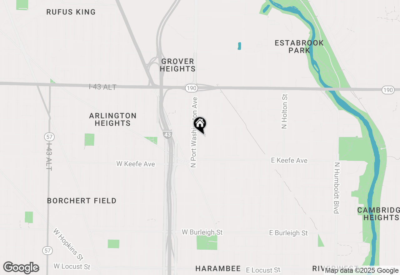 Map of 3715 N Dr William Finlayson St #3717, Milwaukee, WI 53212