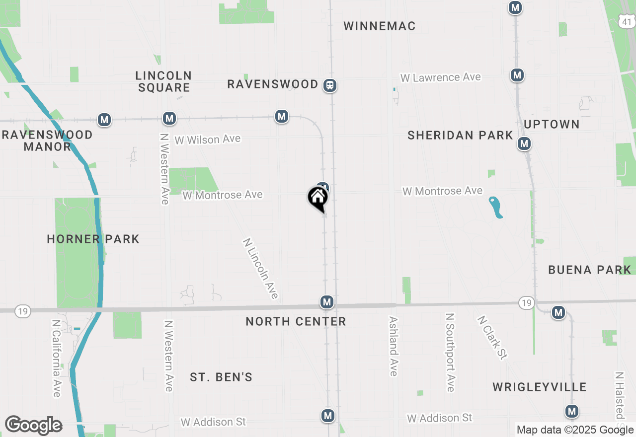 Map of 4305 N Wolcott Avenue, Chicago, IL 60613